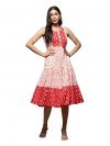 BIBA Women's Fit and Flare Ankle Length Dress