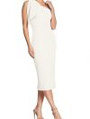 Dress the Population Women's Naomi Longsleeve Jersey Knit Twist Long Maxi Gown Dress
