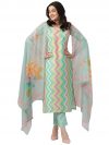 ANNI DESIGNER Women's Rayon Blend Straight Printed Kurta with Pant & Dupatta