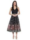 BIBA Women's Fit and Flare Knee Length Dress
