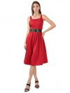 VERO MODA Women's Polyester A-Line Maxi Dress