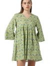 Van Heusen Women's Cotton Blend A-Line Knee-Length Dress
