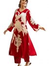 GoSriKi Women's Rayon Viscose Straight Printed Kurta with Palazzo