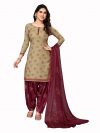 Yashika Women's Crepe Printed Unstitched Salwar Suit Dress Material With Dupatta